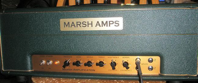 Marsh 1959 Super Lead Amp Head 100 Watt